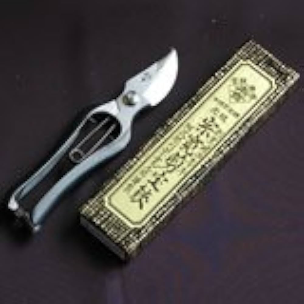 阿武隈川　剪定鋏 特製 アゴ止式　約180mm 箱付き 【6本セット】 阿武隈川 剪定鋏 特製 アゴ止式 約180mm 箱付き 【6本セット